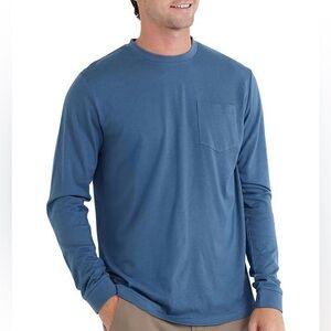 Free Fly Bamboo Flex Long Sleeve Pocket Tee